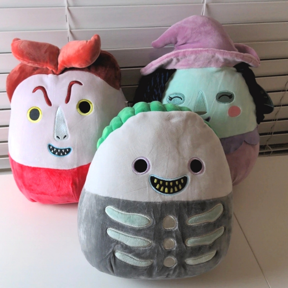 Set of 3✨ The Nightmare Before Christmas Squishmellows Shock, Lock, and …